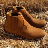 Bota Texas Masculina Ortopédica Couro Legítimo: Conforto Raiz e Brindes